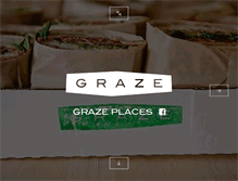 Tablet Screenshot of grazeplaces.com